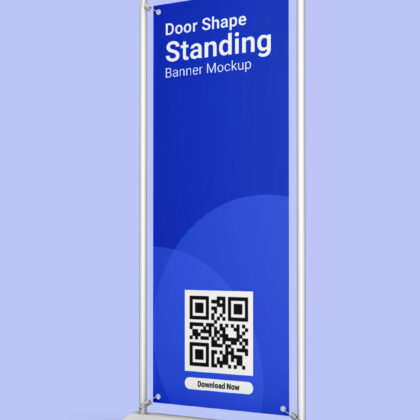 Door Shape Banner Stand