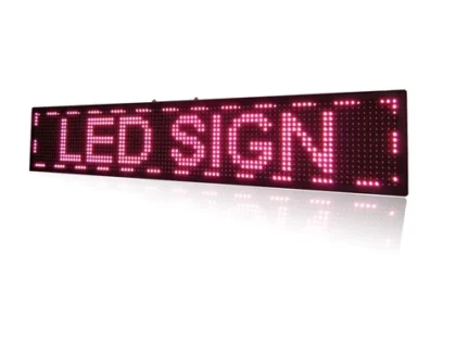 Text LED screen