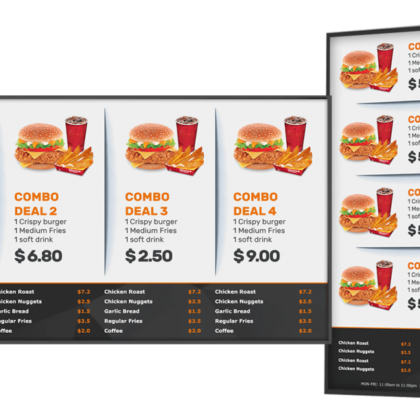 Digital Menu Board