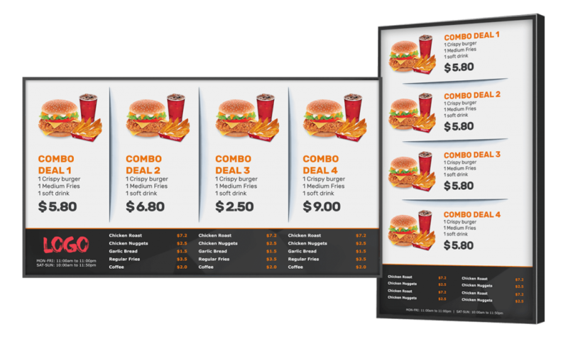 Digital Menu Board